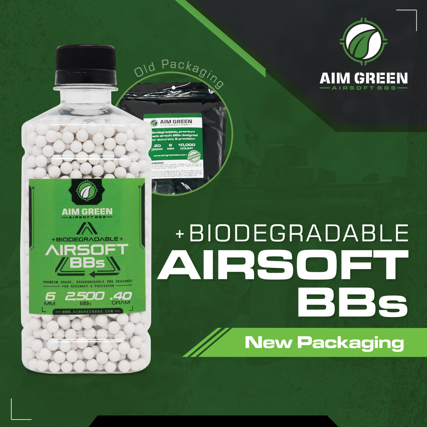 Biodegradable Airsoft BBs