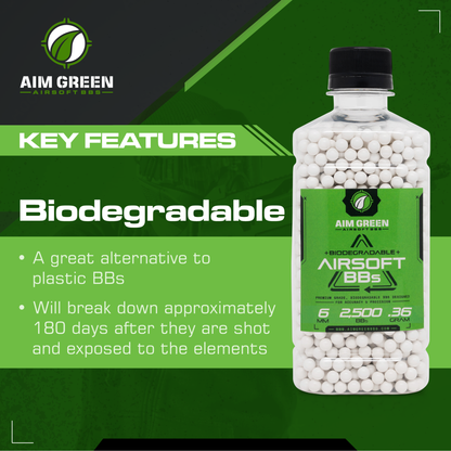 Biodegradable Airsoft BBs