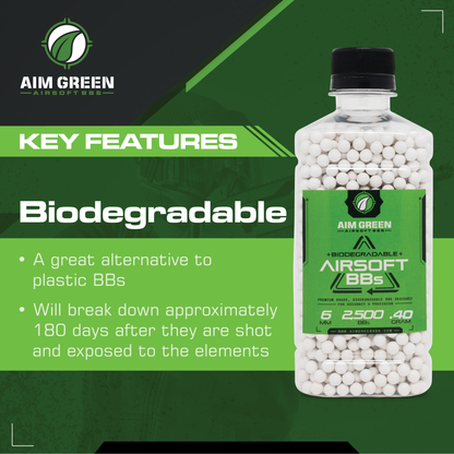 Biodegradable Airsoft BBs