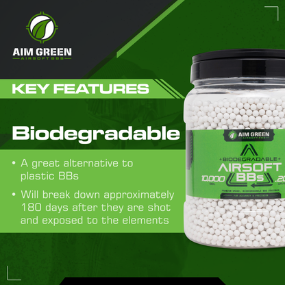 Biodegradable Airsoft BBs