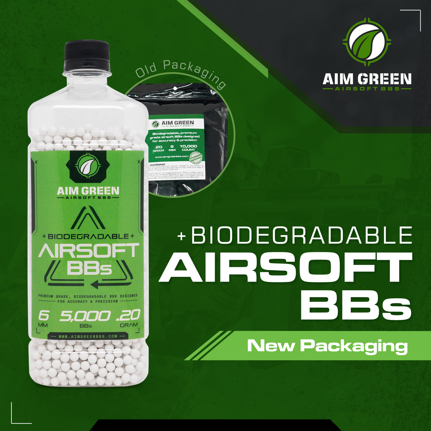 Biodegradable Airsoft BBs