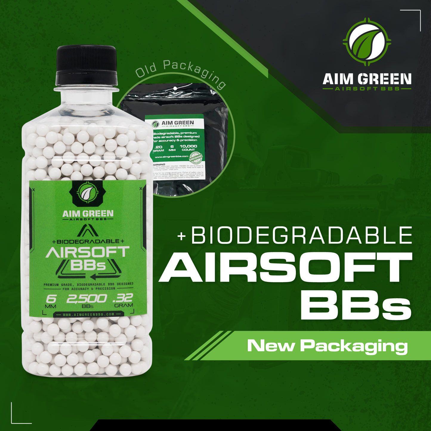 Biodegradable Airsoft BBs